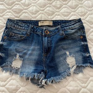 Girls Jeans Shorts Size 6